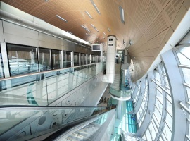Dubai Metro Station(Interior)